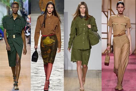 SS25 Trend: ‘Army Days’, Military jackets, olive drab, and utility 